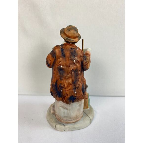 Limited Edition EMMETT KELLY "WALL STREET" CLOWN FIGURINE, CIRCUS COLLECTION - Picture 3 of 5